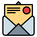 contact, envelope, letter, message