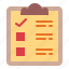 clipboard, list, tasks, verification 
