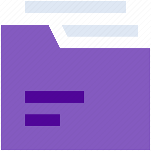 Documentation, folder, library icon - Download on Iconfinder