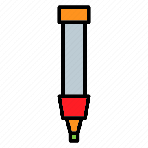 Draw, high lighter, office, tool, write icon - Download on Iconfinder