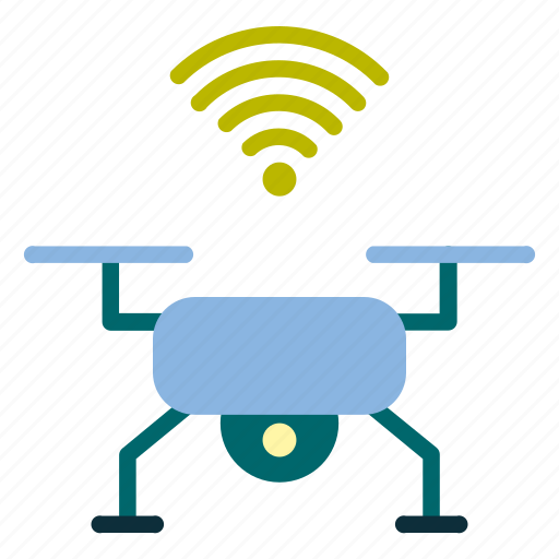 Drone, internet of things, iot, quadcopter icon - Download on Iconfinder