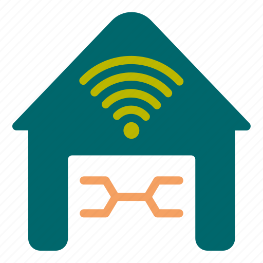 Automobile, car, garage, internet of things, iot icon - Download on Iconfinder
