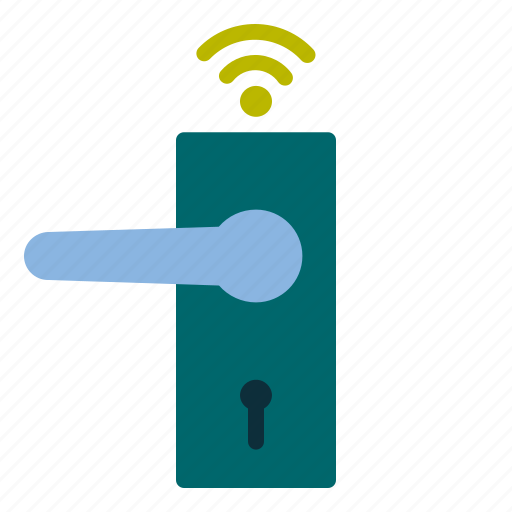 Door, home, iot, smart icon - Download on Iconfinder