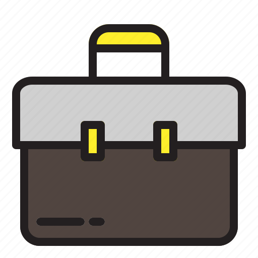 Bag, briefcase, word, suitcase, office icon - Download on Iconfinder