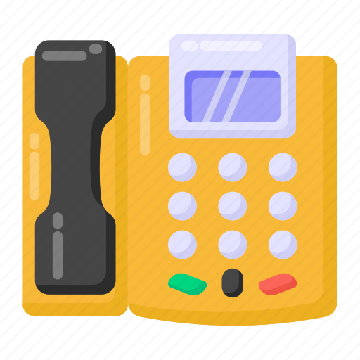 Phone set, landline, landline phone, telephone, phone icon - Download on Iconfinder