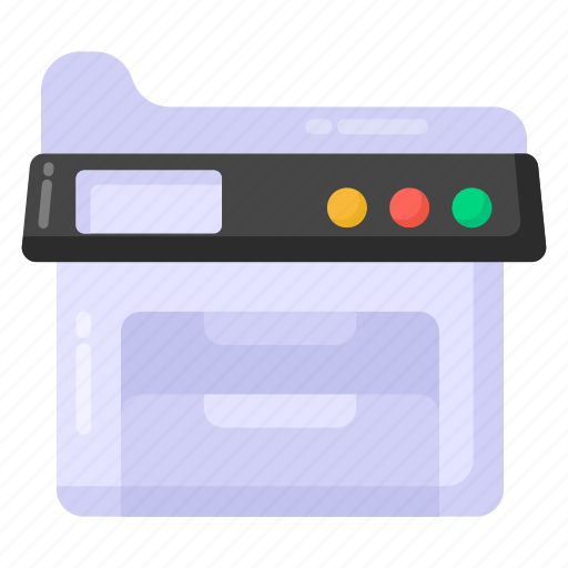 Copying machine, photocopy machine, photocopier, xerox machine, photostat icon - Download on Iconfinder