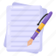 contract paper, deal, contract, agreement, document 