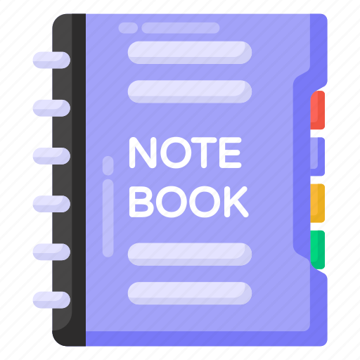 Diary, notebook, notepad, exercise book, logbook icon - Download on Iconfinder