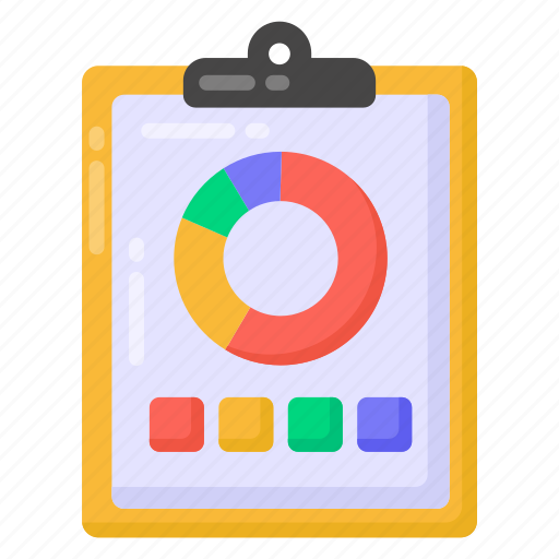 Business report, business document, analytical report, statistical report, analytical document icon - Download on Iconfinder