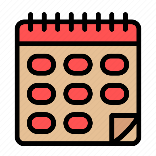 Calendar, timeanddate, schedule, date, time icon - Download on Iconfinder
