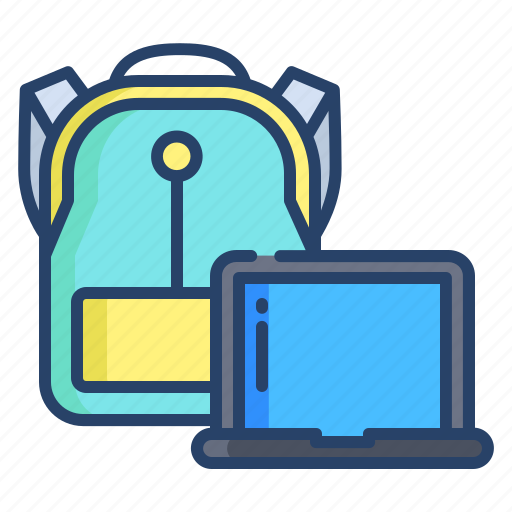 Laptop, bag icon - Download on Iconfinder on Iconfinder