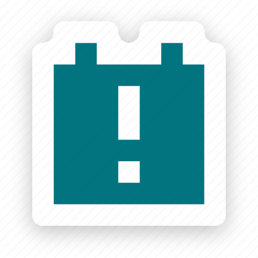 Calendar, problem, schedule, deadline icon - Download on Iconfinder