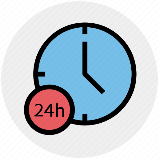 Clock, date, day and night, support, time, watch icon - Download on Iconfinder