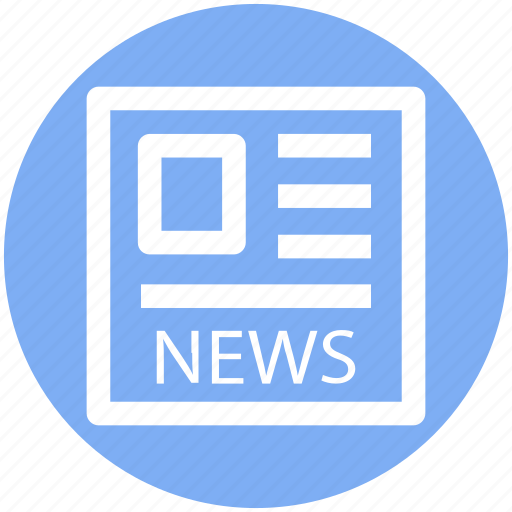 Media, news, news article, news blog, newspaper icon - Download on Iconfinder