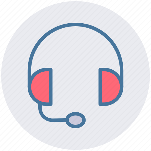 Contact, device, earphone, head phone, headphone, sound icon - Download on Iconfinder