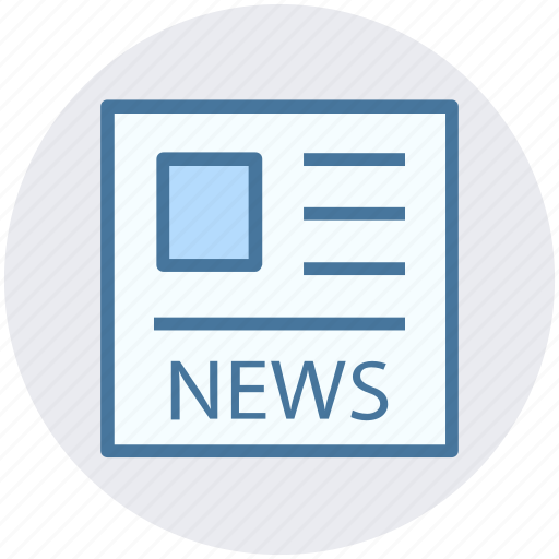 Media, news, news article, news blog, newspaper icon - Download on Iconfinder