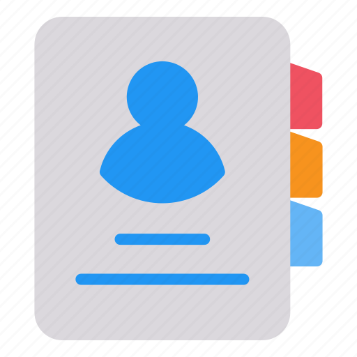 Address, book, contact, books, phone, directory icon - Download on Iconfinder