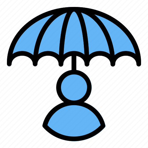 Insurance, protection, employee, umbrella, staff icon - Download on Iconfinder