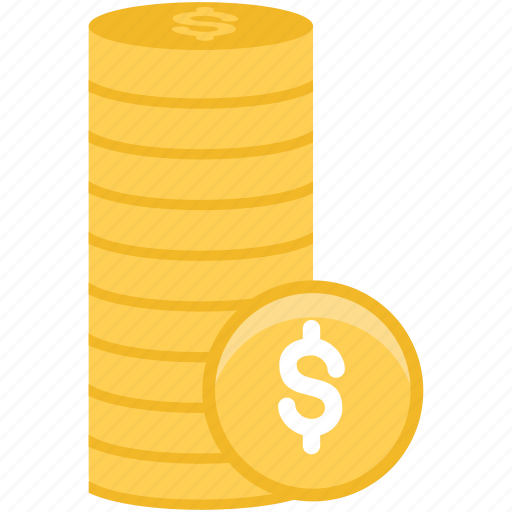 Cash, coins, buy, coin, currency, dollar, payment icon - Download on Iconfinder