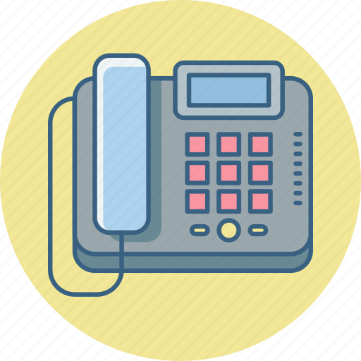 Caller id, landline, phone, telephone icon - Download on Iconfinder