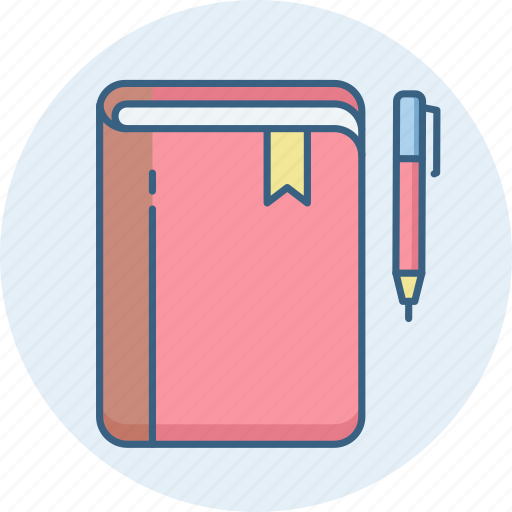 Book, note, pen, folder icon - Download on Iconfinder