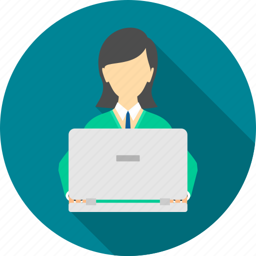 Business, businesswoman, employee, female, lady, person, profile icon - Download on Iconfinder