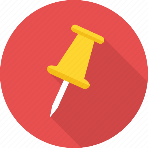 Attachment, marker, pin, pointer, touch icon - Download on Iconfinder