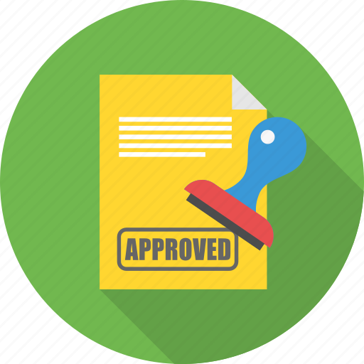 Approved, contract, deal, document, paper icon - Download on Iconfinder