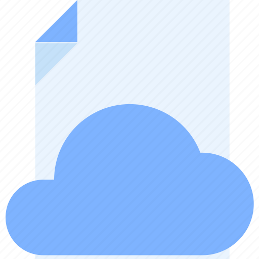 Document, cloud, data, storage, server, database, management icon - Download on Iconfinder