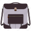 bag, briefcase, files, suitcase 