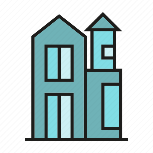 Building, edifice, home, house, office, structure, tower icon - Download on Iconfinder