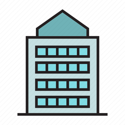 Apartment, building, condo, edifice, office, structure, tower icon - Download on Iconfinder