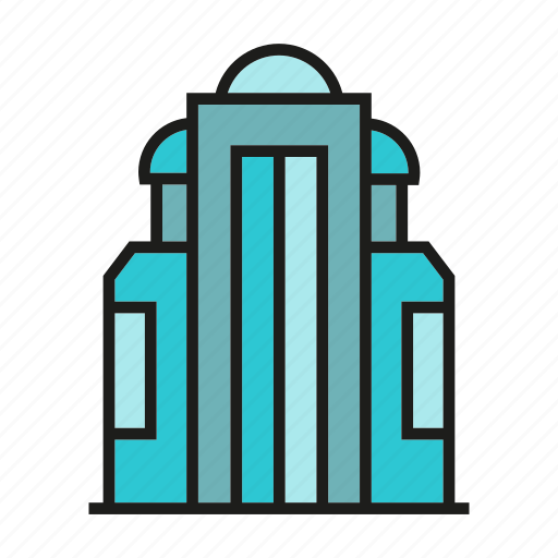 Apartment, building, condo, edifice, office, structure, tower icon - Download on Iconfinder