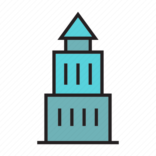 Building, castle, edifice, office, real estate, structure, tower icon - Download on Iconfinder