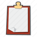 clipboard, document, notepad
