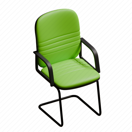 Office, guest, armchair, employee, interior, object, seat 3D illustration - Download on Iconfinder
