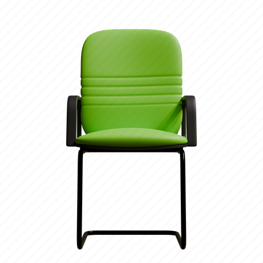 Office, guest, armchair, employee, interior, object, seat 3D illustration - Download on Iconfinder