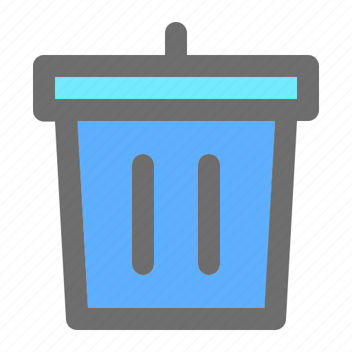 Delete, garbage, office, recycle, trash icon - Download on Iconfinder