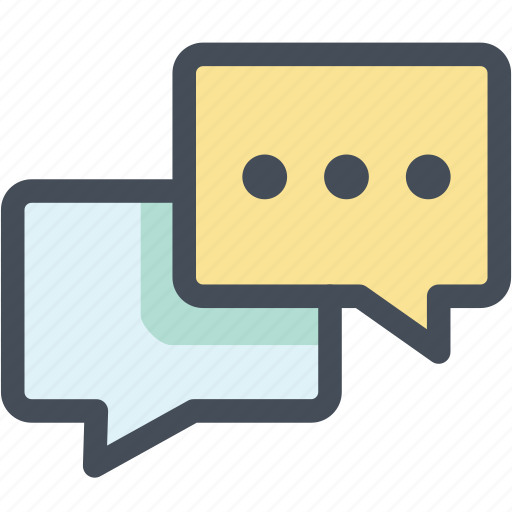 Bubble, chat, comment, communication, dialogue, messages, talk icon - Download on Iconfinder