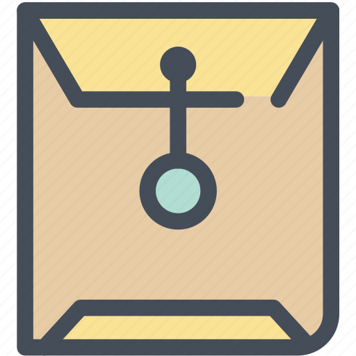 Document, envelope, letter, mail, office, post, sealed icon - Download on Iconfinder