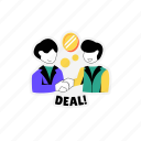 deal, partnership, contract, business, agreement, handshake