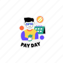 payday, payment, salary, finance, income, business, calendar