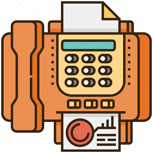 Call, fax, office, phone, telephone icon - Download on Iconfinder