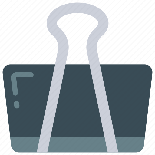 Clip, workplace, foldback, clamp icon - Download on Iconfinder
