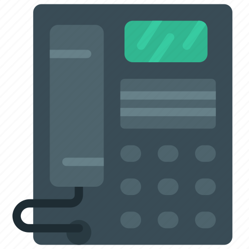 Landline, workplace, phone icon - Download on Iconfinder