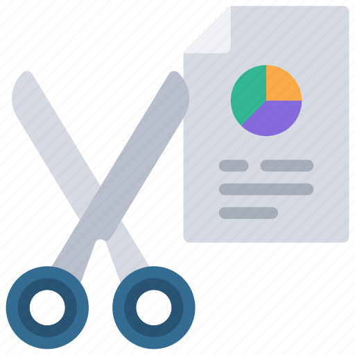 Scissors, with, document, workplace, cut icon - Download on Iconfinder