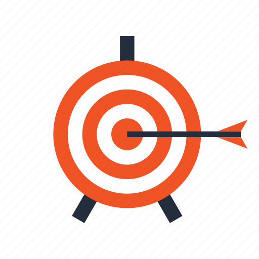 Achievement, aim, arrow, business, direction, goal, target icon - Download on Iconfinder