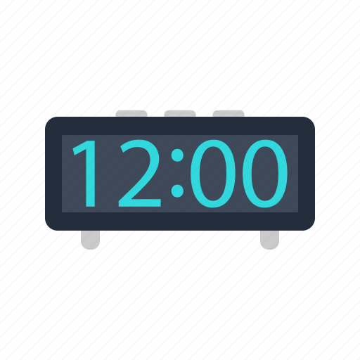 Clock, digital, display, electronic, led, number, time icon - Download on Iconfinder