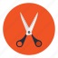 cut, editor, graphic, instrument, office, scissors 