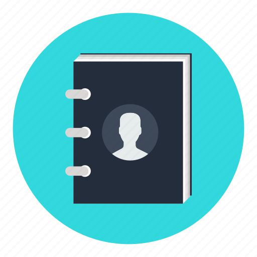 Adress, book, contact, contacts, list, notebook, phone icon - Download on Iconfinder